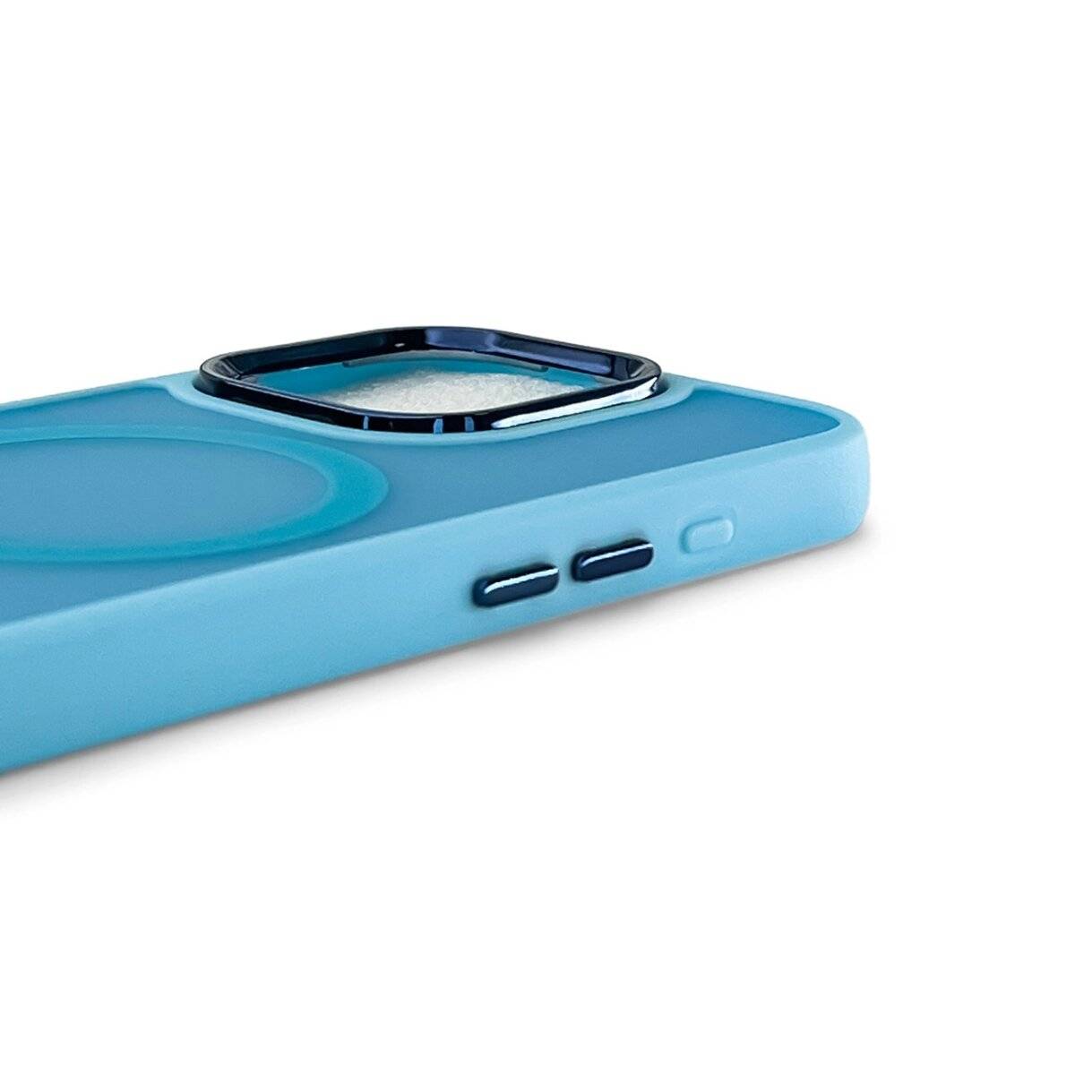 Magnetic Collection kompatibel mit MagSafe Handyhülle kompatibel mit iPhone 16 Pro Hellblau