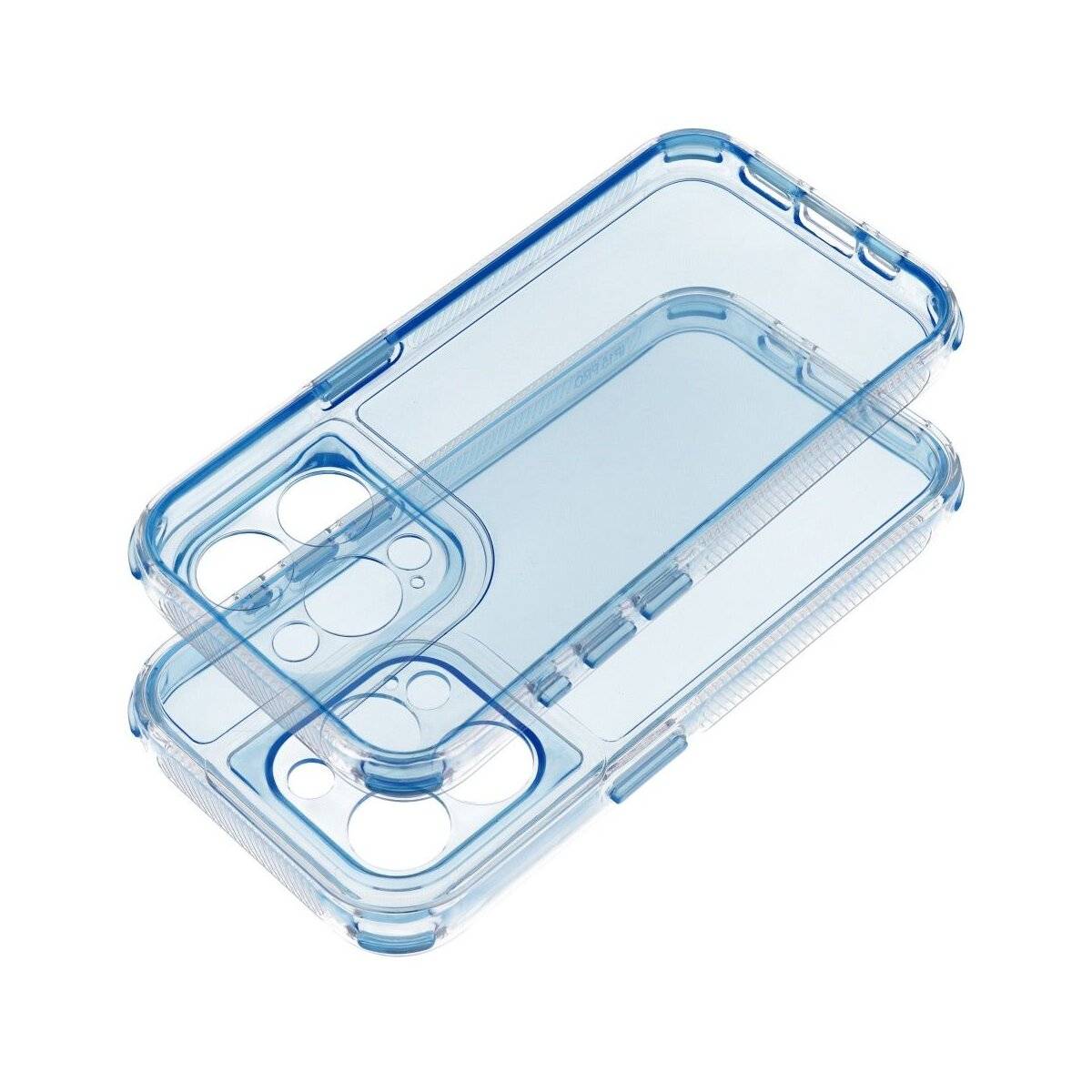 Matrix Clear Case Handyhülle kompatibel mit Samsung Galaxy S25 Ultra Blau