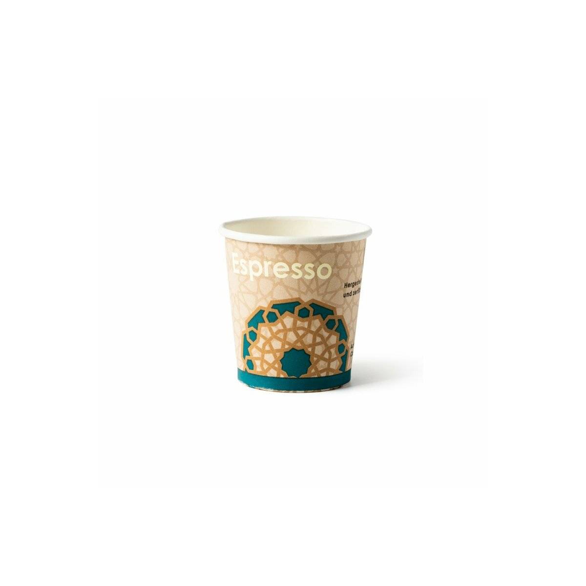 Pappbecher (Kaffeebecher) 100ml / 4oz - 50er Pack