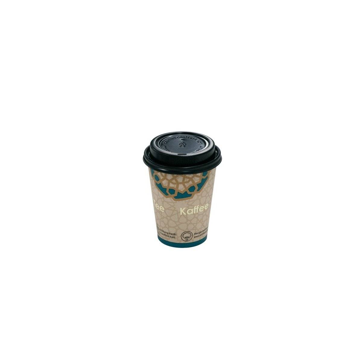 Deckel für Pappbecher (Kaffeebecher) 200ml / 8oz - 50er Pack