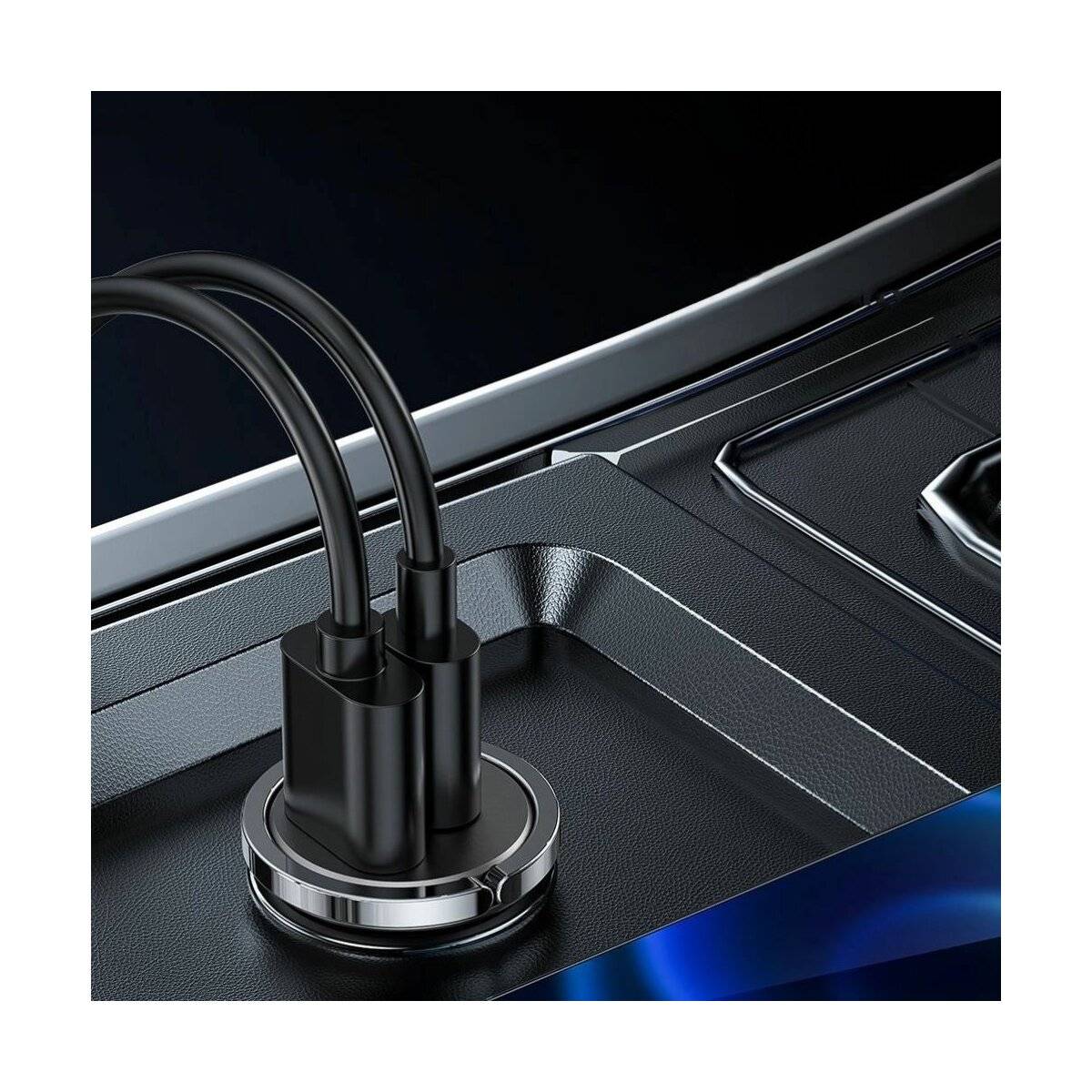 Schnelles USB Typ C / USB Autoladegerät 45 W 5 A Power Delivery Quick Charge 3.0