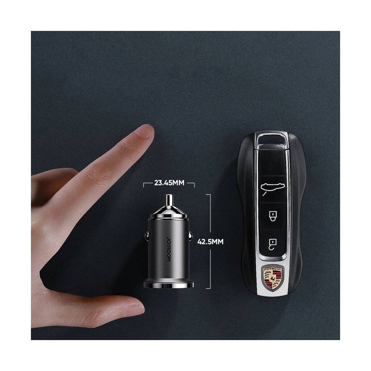 Schnelles USB Typ C / USB Autoladegerät 45 W 5 A Power Delivery Quick Charge 3.0