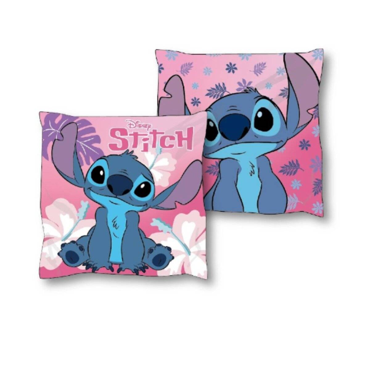 Lilo & Stitch Kissen Dekokissen Sofakissen – Gemütlichkeit und Style vereint, 38 x 38 cm Pink