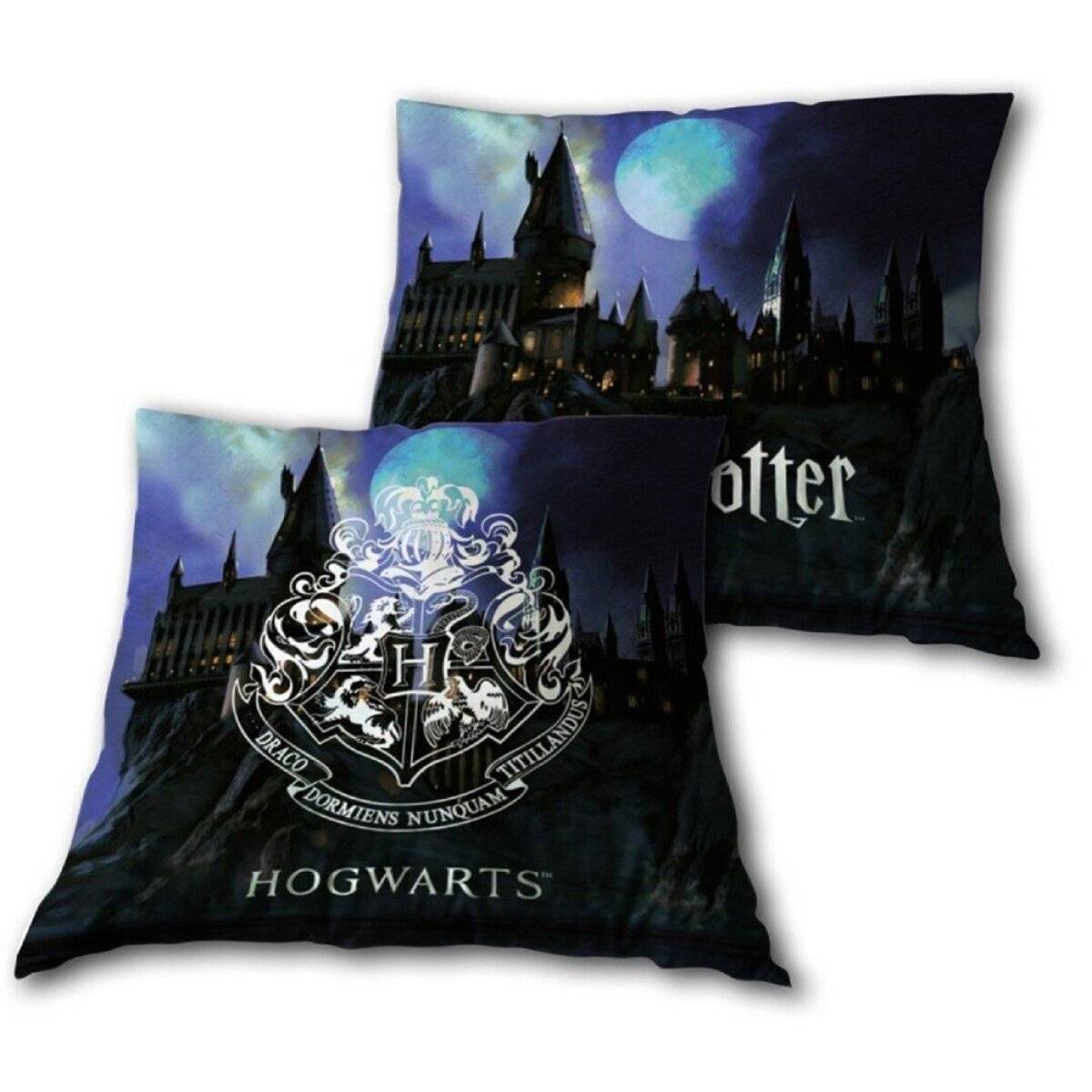 Harry Potter 2x Kopfkissen – Weich Kissen 35x35 cm