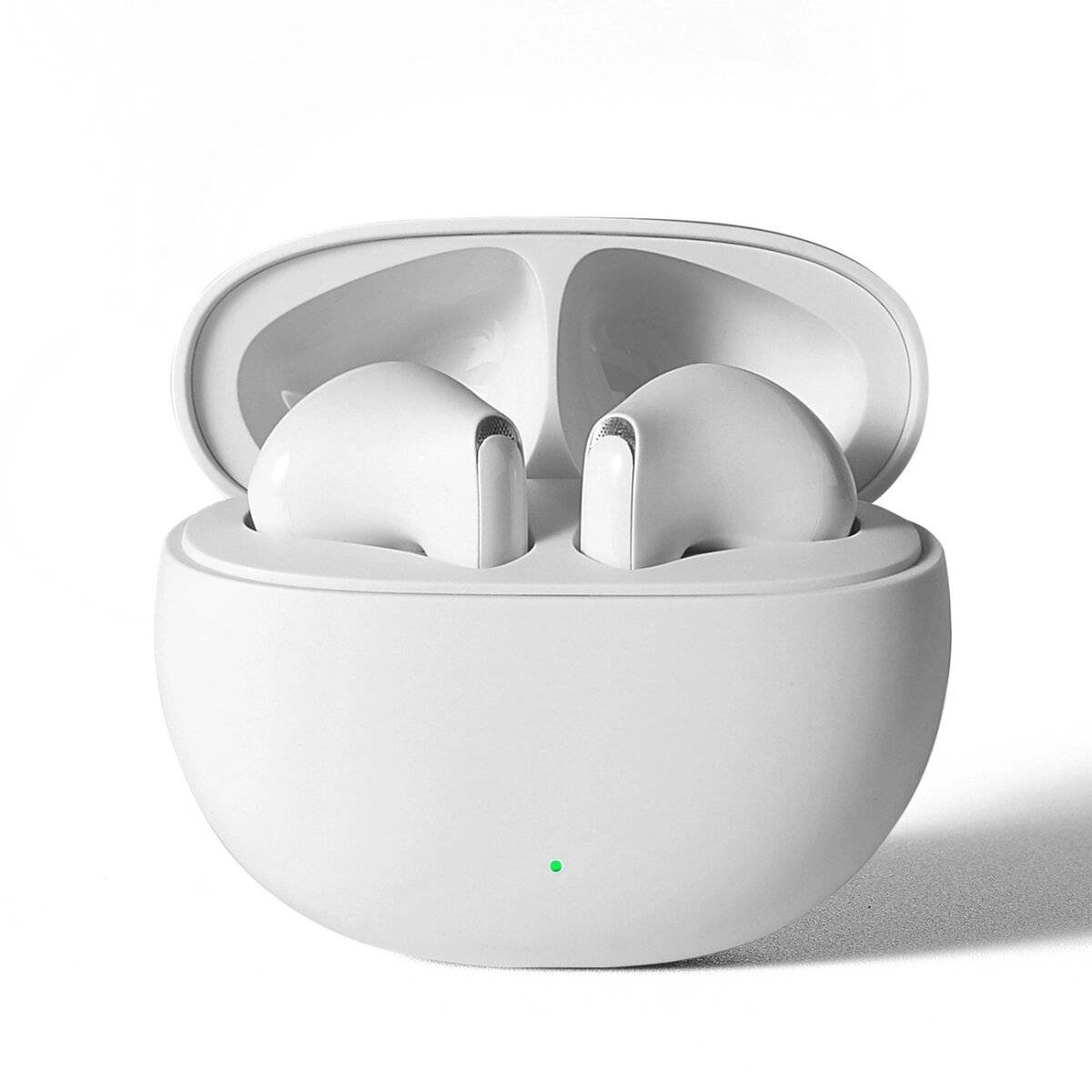 Funpods Kabellose In-Ear-Kopfhörer mit Case - Bluetooth 5.3 Weiß