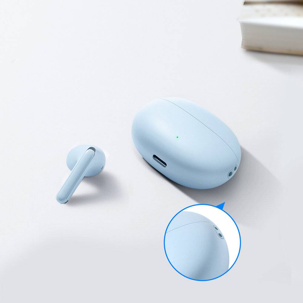In-Ear Kopfhörer Joyroom Funpods JR-FB2, Bluetooth 5.3, IP54, 35h Akkulaufzeit, blau