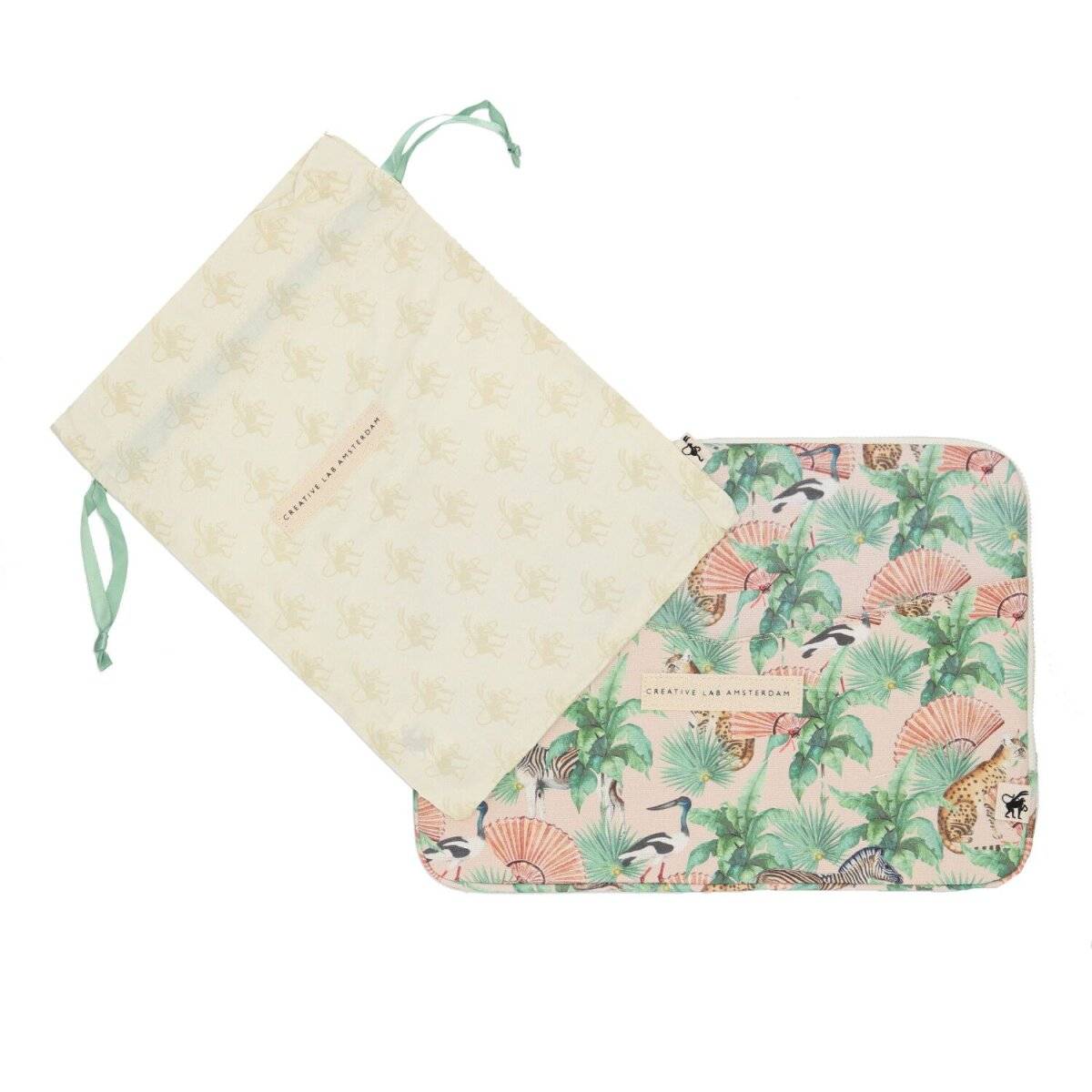 Creative Lab Laptop-Hülle Sweet Jungle Muster 13 Zoll Schutz