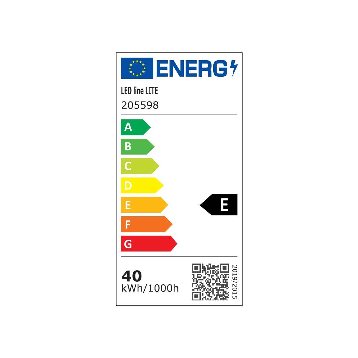 LED Line Panel Backlit 2in1 40W | 4000K Neutralweißem Licht | Ein- und Aufbau Möglichkeiten | 4000lm, Weiß