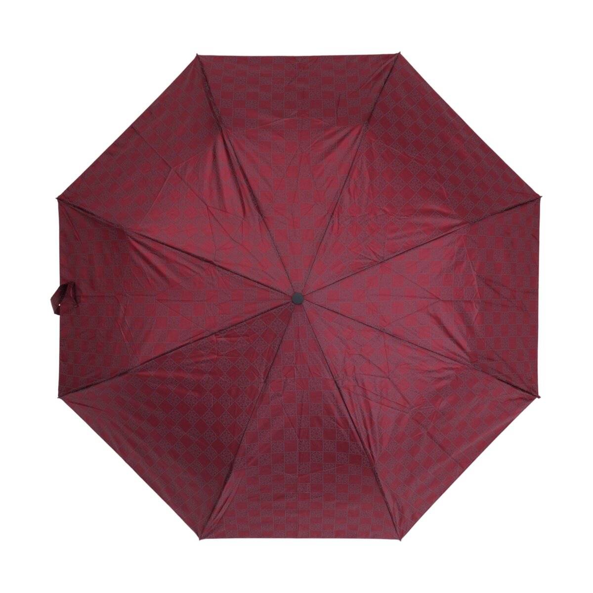 Teleskop Taschenschirm mit Schutzhülle ø100 cm idealer Begleiter für regnerische Tage Weinrot