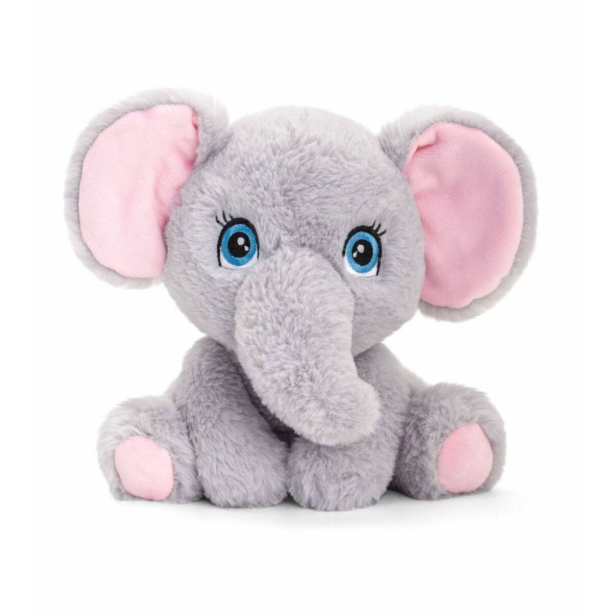 Keel Toys Plüsch Stofftier – 16 cm großes niedliches Kuscheltier Elefant