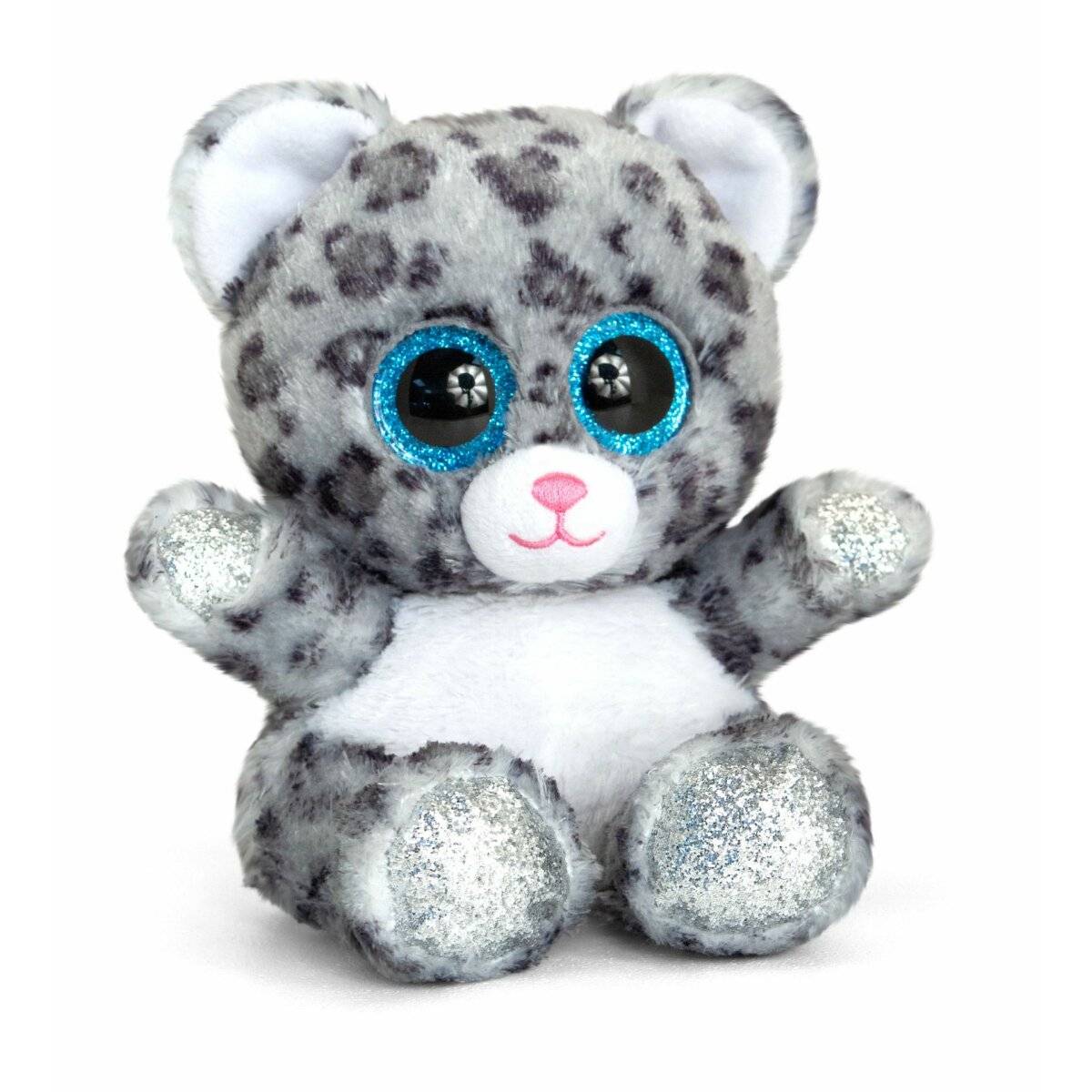 Keel Toys Mini Plüschtier Kuscheltier 15 cm groß - Ideal zum Kuscheln und Sammeln Schneeleopard