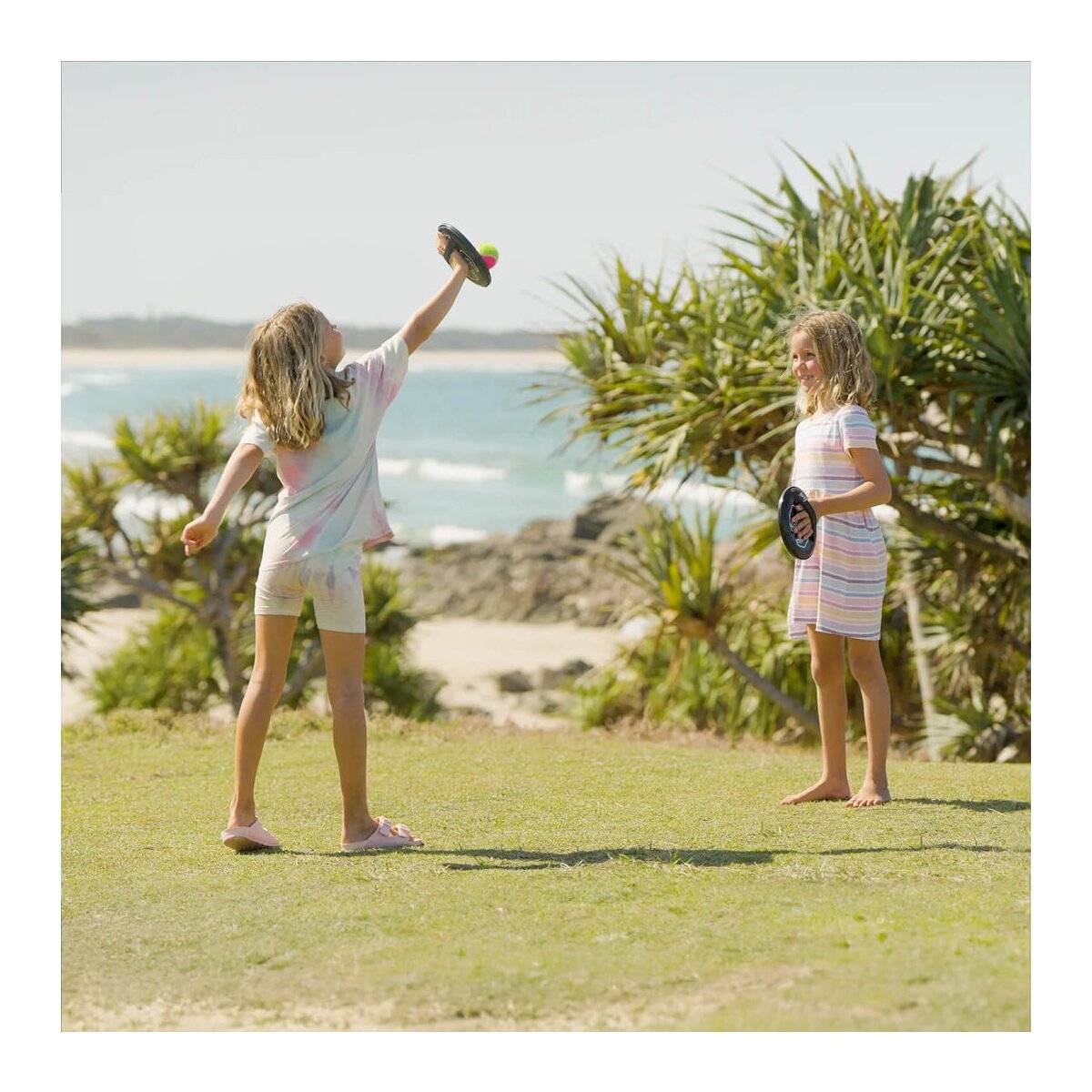 3-teiliges Cooee Grip-Ballspiel für den Garten, zum Werfen und Fangen