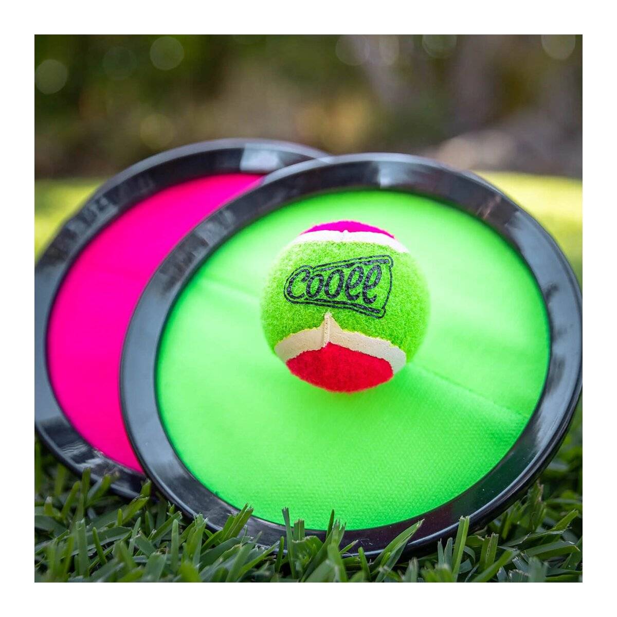 3-teiliges Cooee Grip-Ballspiel für den Garten, zum Werfen und Fangen