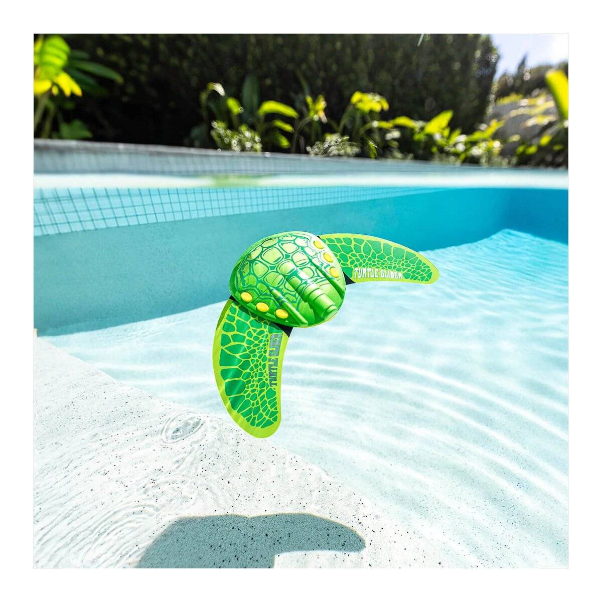 Cooee Turtle Glider, Tauchspielzeug für Schwimmbad, 24 cm, Grün, 6+