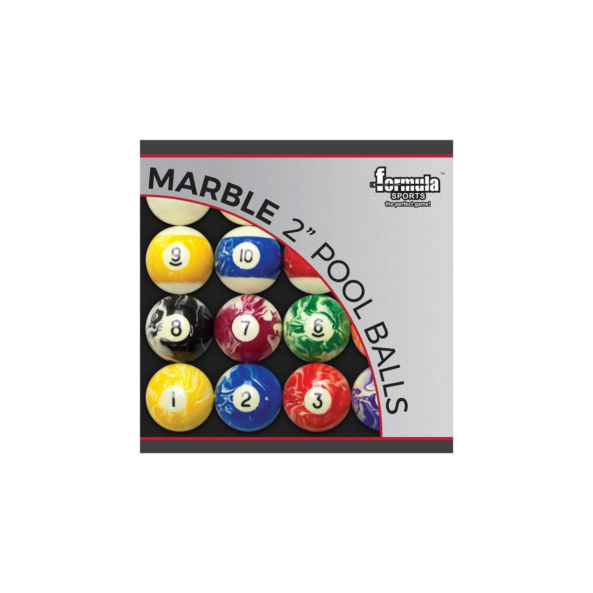 Kelly Pool Snooker Billardtisch Marmor Marmorierte Kugeln 2? Zoll