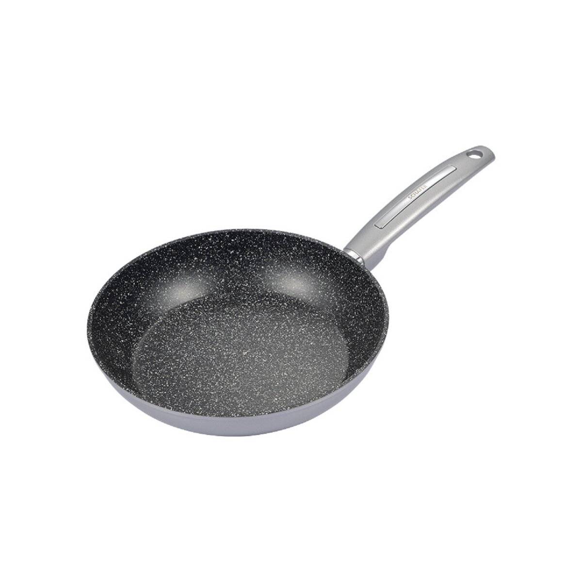 Schäfer Pfannen Hochwertiges Kochgeschirr – Für Perfektes Kochen und Braten Bratpfanne Ø28cm Metallic Silver
