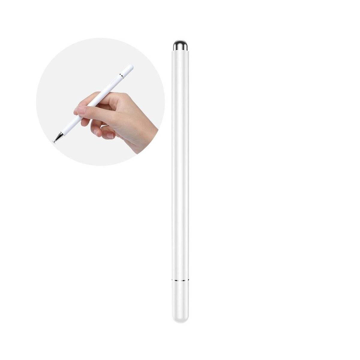Joyroom-Stylus Eingabestift für Tablet-Telefon Weiß (JR-BP560) mit austauschbare Spitzen