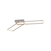 JUST LIGHT LED-Deckenleuchte 14023-55 stahl, 30,2 W, 4500 lm, 3000 K JUST LIGHT LED-Deckenleuchte 14023-55 stahl, 30,2 W, 4500 lm, 3000 K