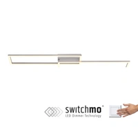 JUST LIGHT LED-Deckenleuchte 14023-55 stahl, 30,2 W, 4500 lm, 3000 K JUST LIGHT LED-Deckenleuchte 14023-55 stahl, 30,2 W, 4500 lm, 3000 K