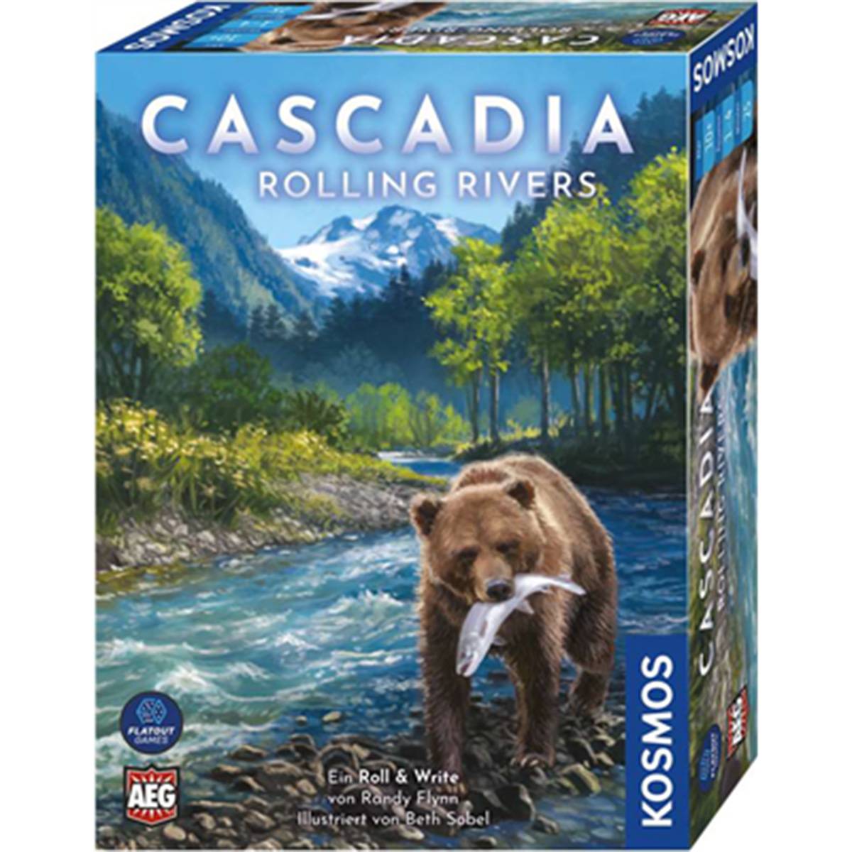 Kosmos Cascadia Rolling Rivers (DE) - Strategiespiel (+)