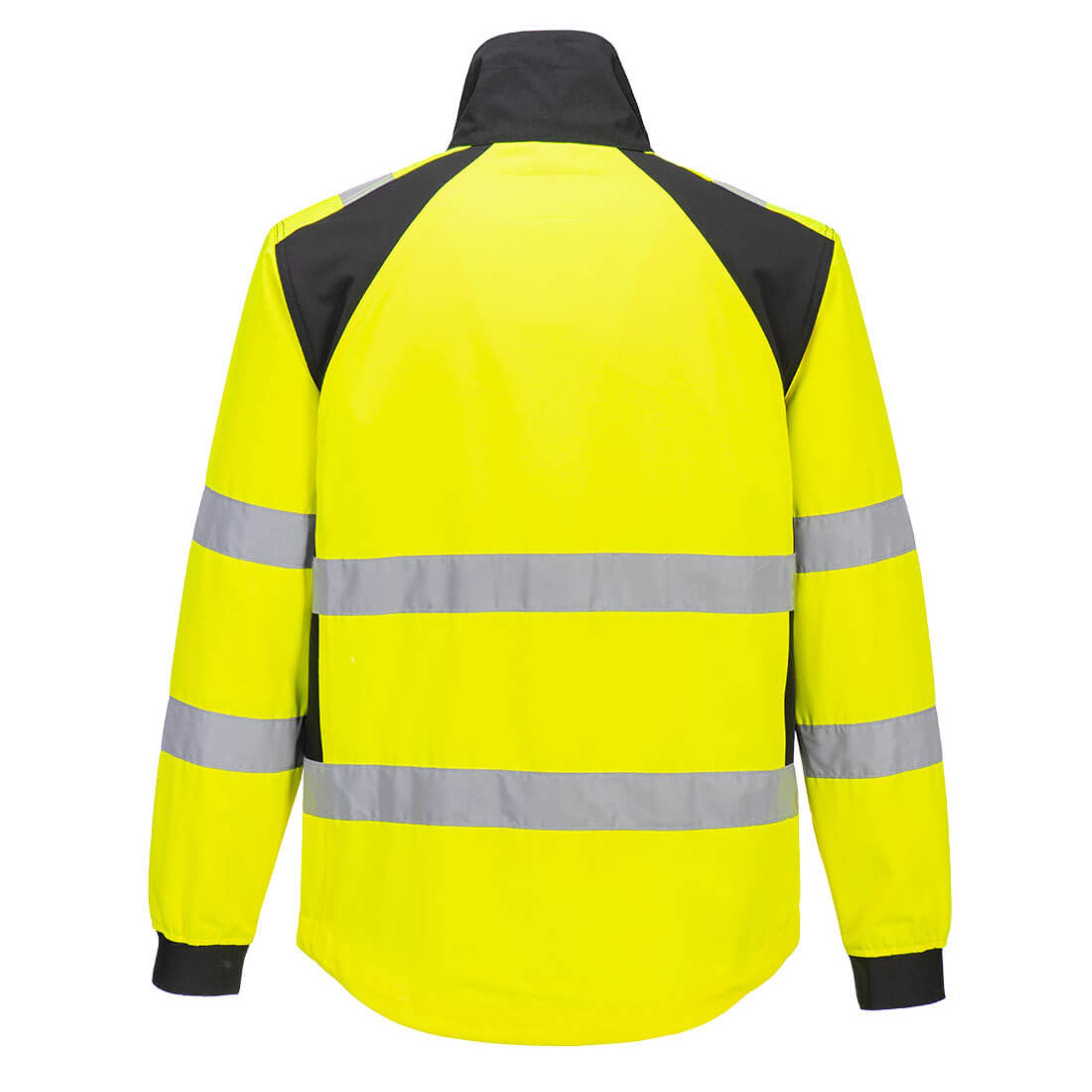 Portwest® WX2 CD861 Eco Warnschutz Arbeitsjacke EN ISO 20471 Größe: 4XL Gelb/Schwarz