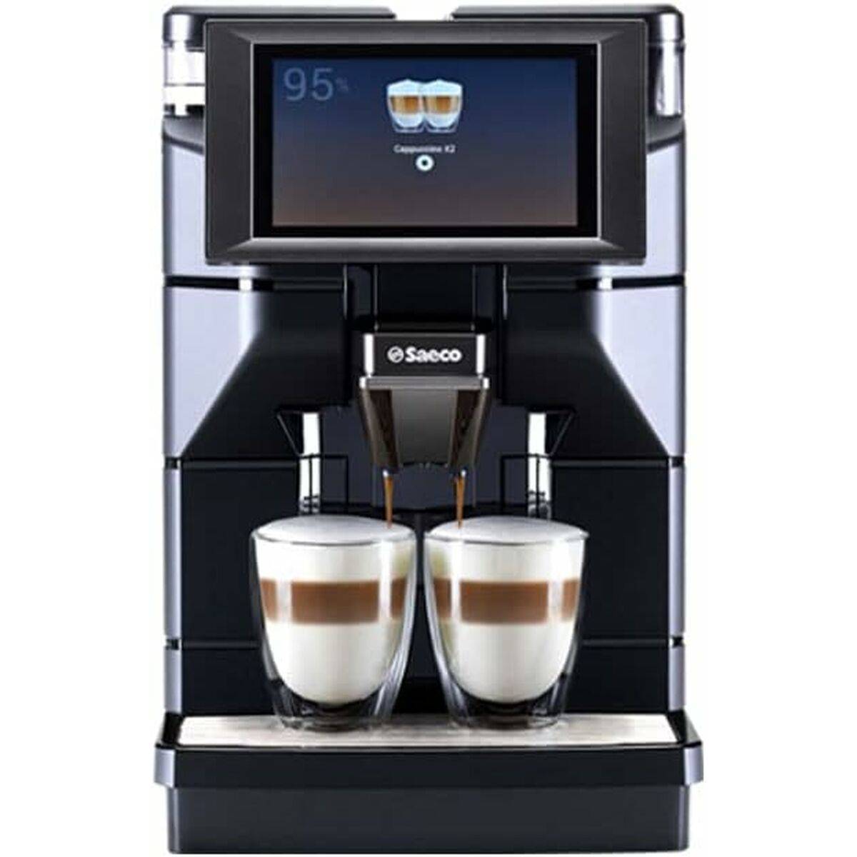 Krups Sensation C10 EA910A, Espressomaschine, 1,7 l, Kaffeebohnen, Eingebautes Mahlwerk, 1450 W, Schwarz, Chrom