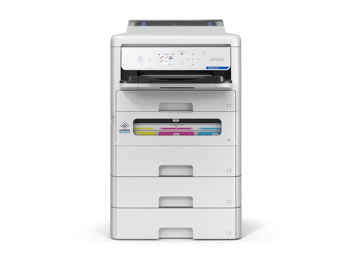 Epson WorkForce Pro EP-C800RDW - Drucker - Farbe - Duplex - Tintenstrahl - A4/Legal - 4800 x 1200 dpi - bis zu 25 Seiten