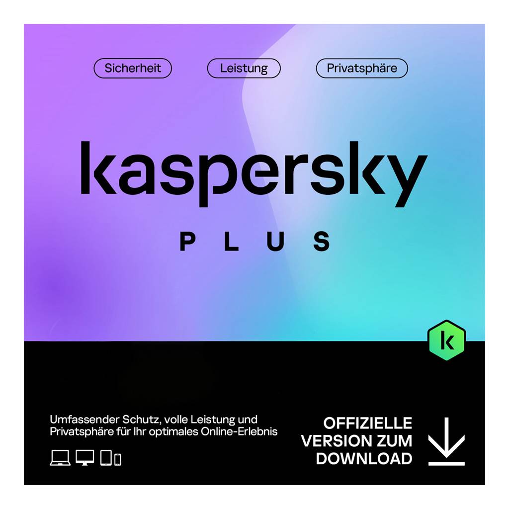 Kaspersky Lab Plus AntiVirus - 1 Gerät - 1 Jahr - Deutsch - ESD