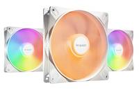 be quiet! Light Wings LX - Gehäuselüfter - PWM High-Speed - 140 mm - weiß (Packung mit 3)