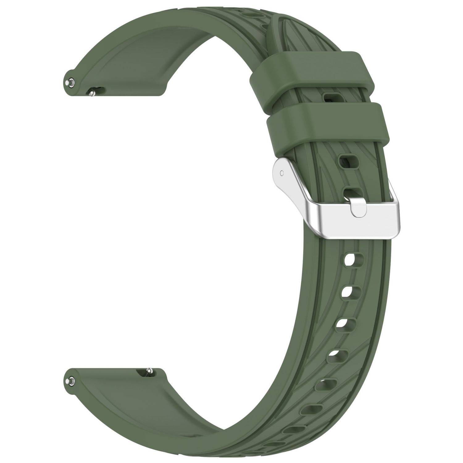 Für Xiaomi Redmi Watch 5 Active Design Silikon Armband Dunkelgrün