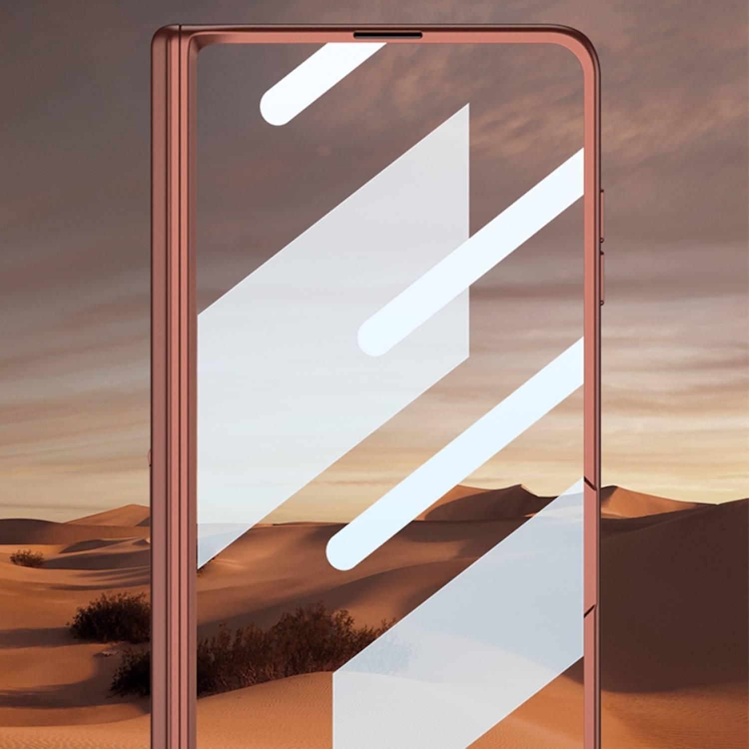 Für Honor Magic V3 GKK Integrierte Magnetische Faltbare Hülle mit Ständer Rot