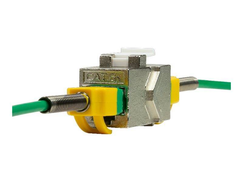 Logilink Keystone Kupplung 2X RJ45 STP 14.6mm, Cat6A Multimedia-Technik