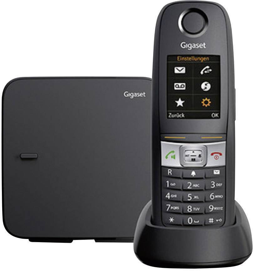 Gigaset E630 schwarz int. Multimedia-Technik Telefone