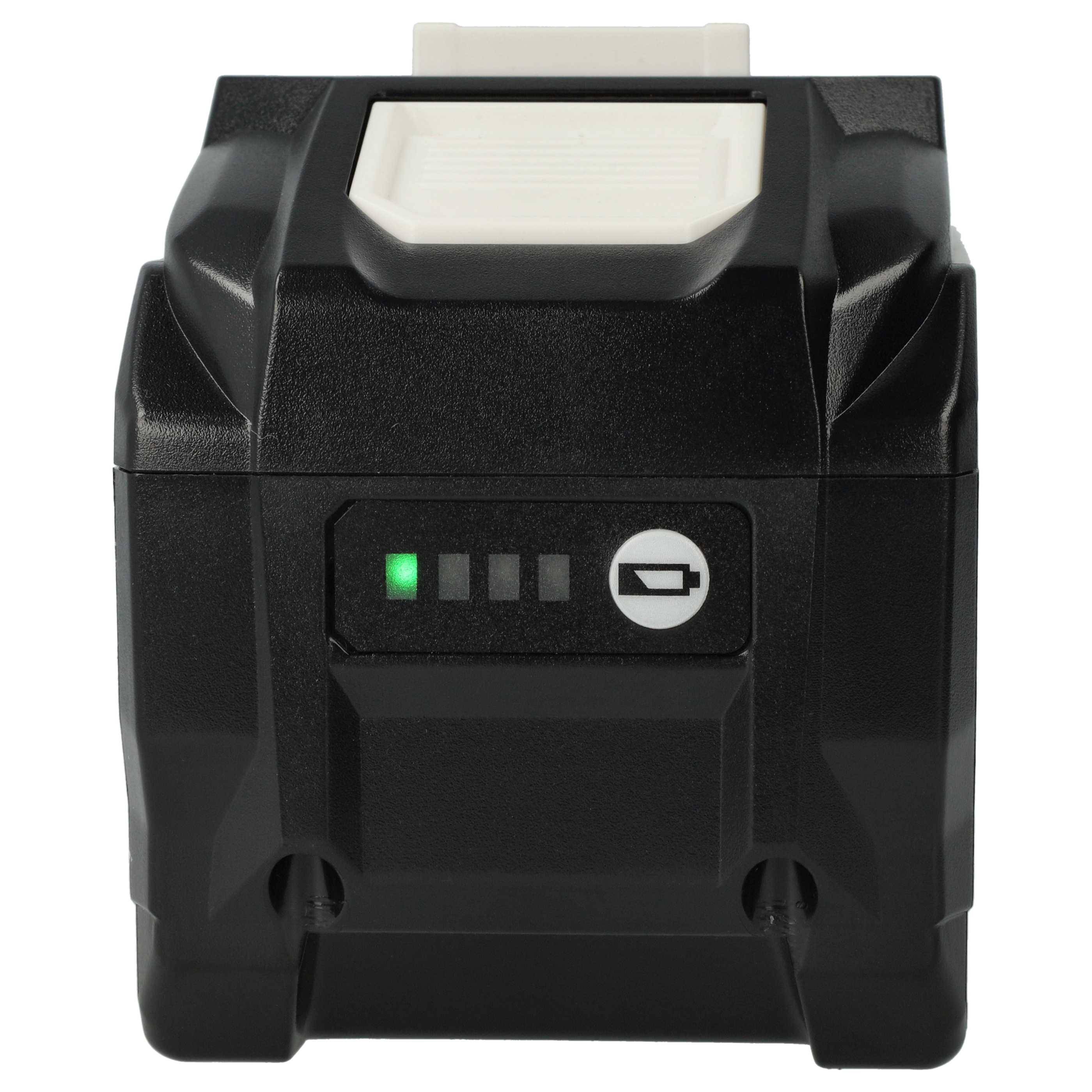 EXTENSILO 3x Akku Ersatz für Makita BL4080F, 191L29-0, BL4020, BL4025, BL4040, BL4050F für Werkzeug (6000 mAh, Li-Ion, 40 V)