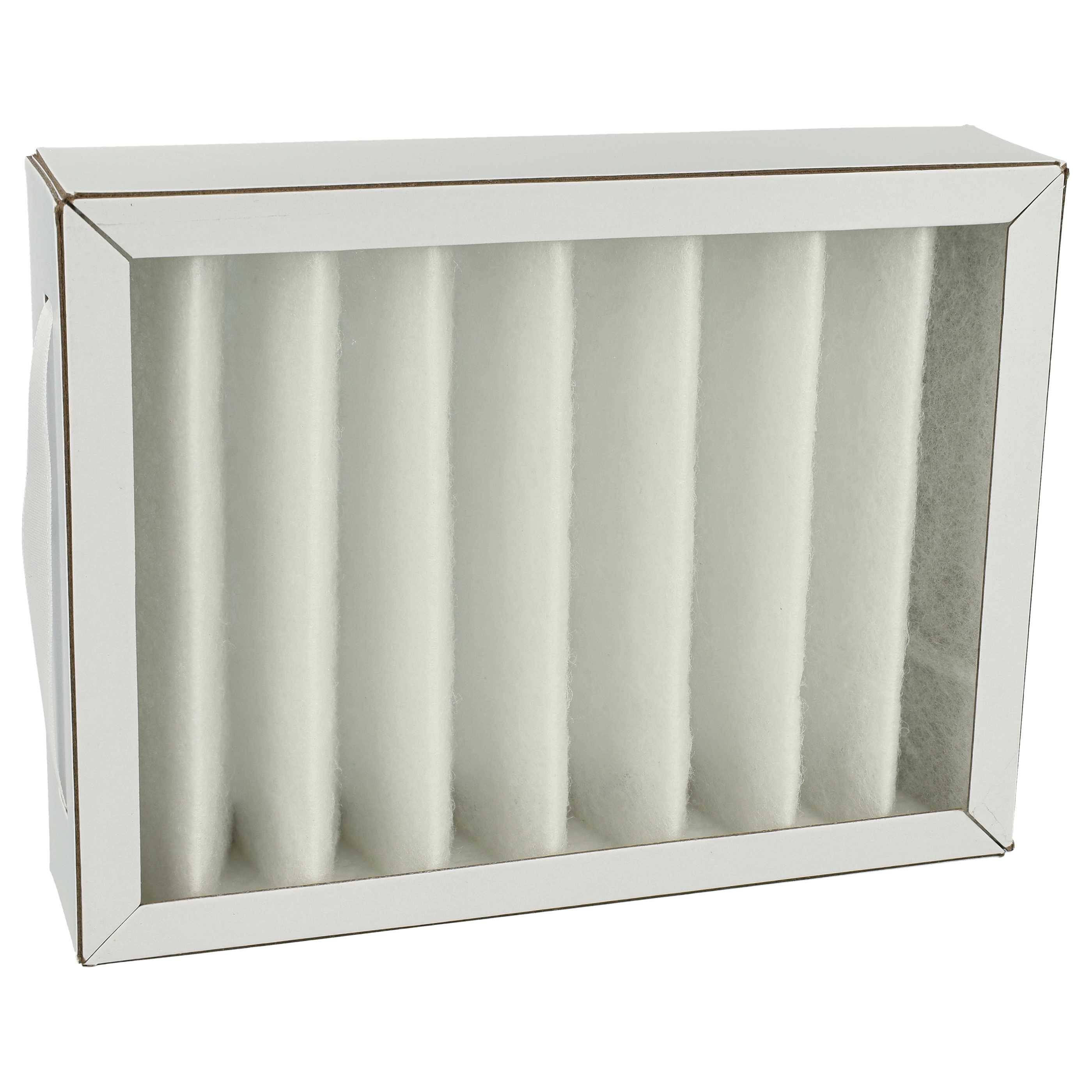 vhbw Luftfilter G4 Ersatz für Pluggit APFG4F7-180 für Lüfter, Badlüfter, Ventilator, Lüftungsgerät - Weiß