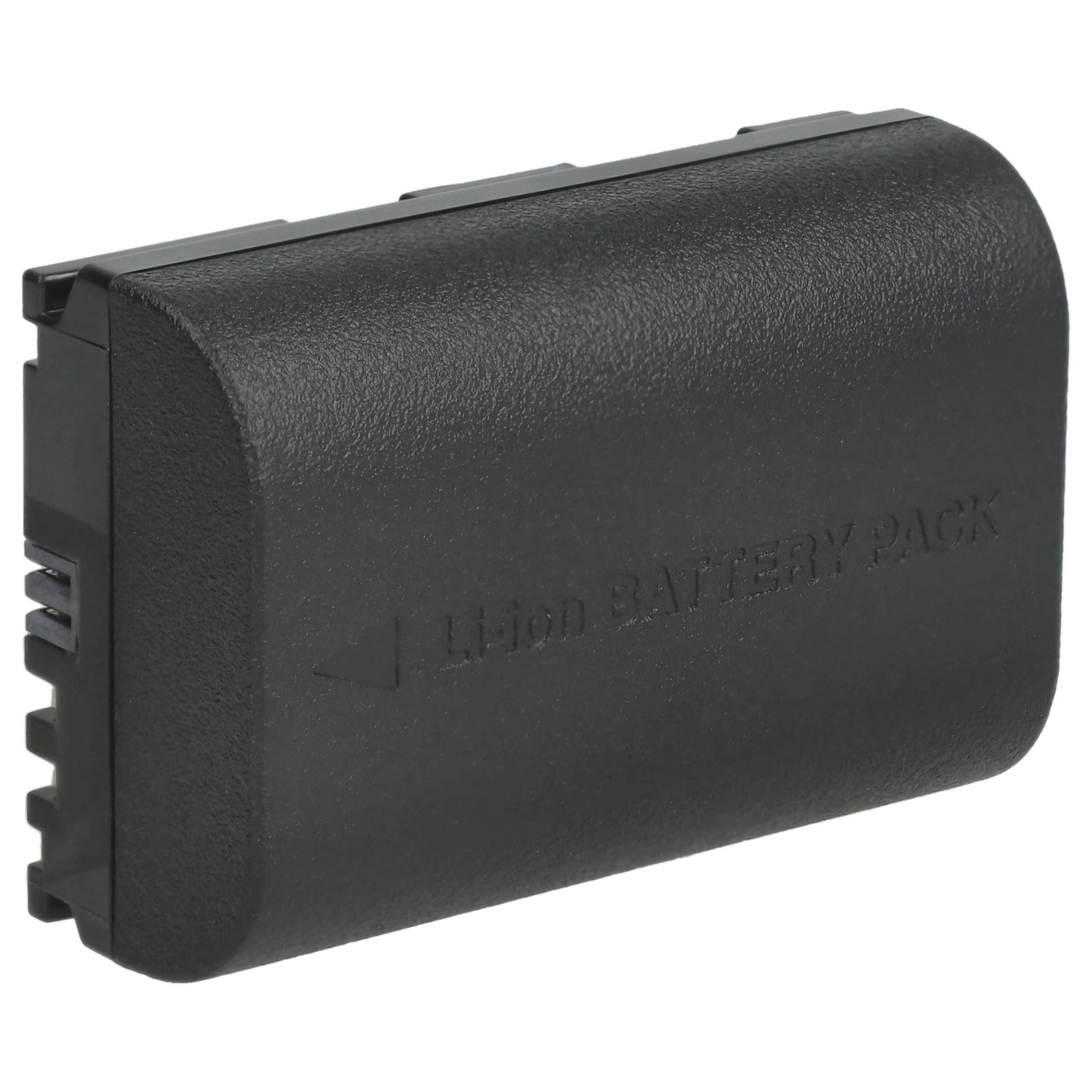 vhbw 2x Akku kompatibel mit Canon XC10, WFT-E5, WFT-E7, XC15 Kamera (1600 mAh, 7,2 V, Li-Ion)