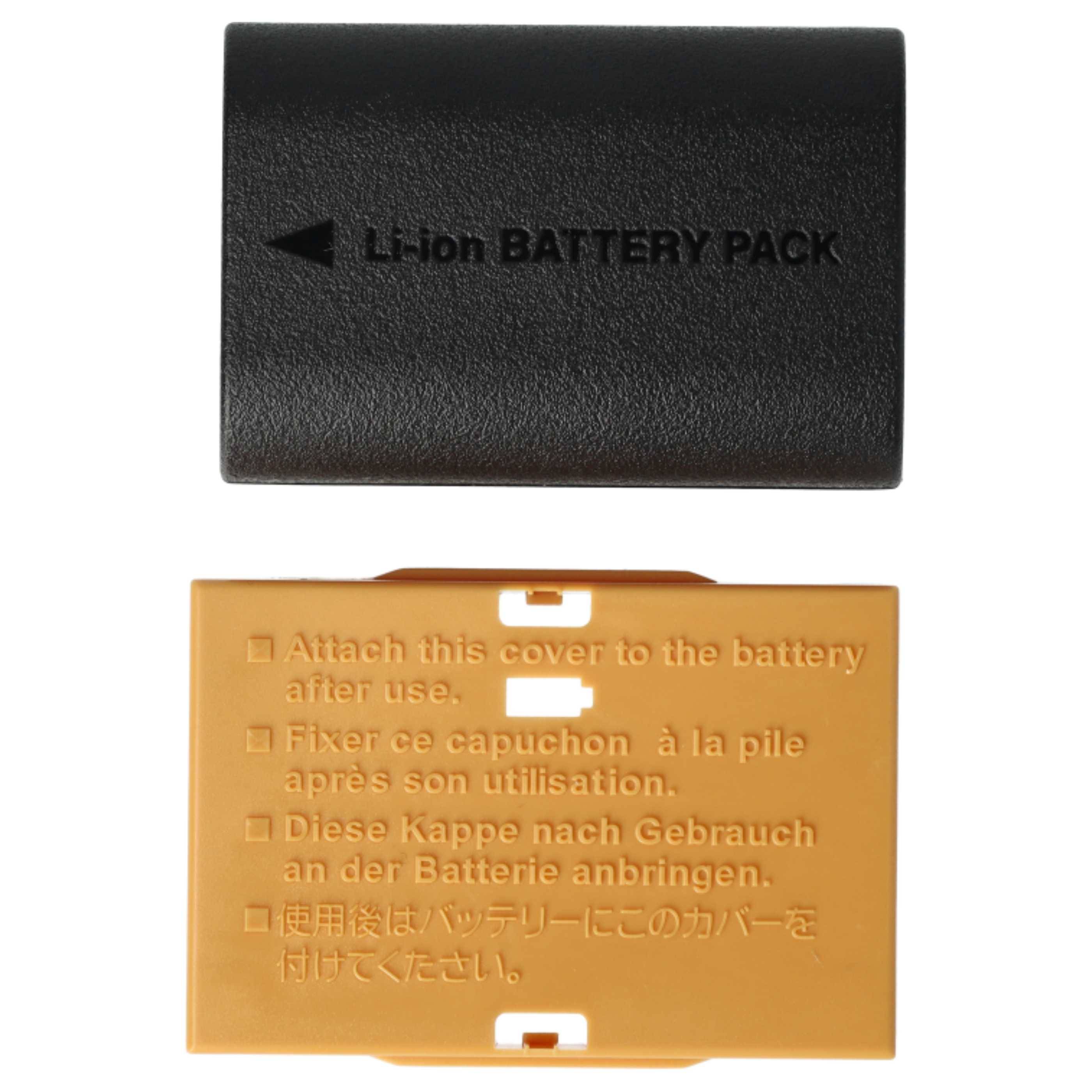 EXTENSILO 3x Akku kompatibel mit Canon Batteriegriff BG-E7, BG-E6, BG-E13, BG-E14, BG-E9 (2040 mAh, 7,2 V, Li-Ion)