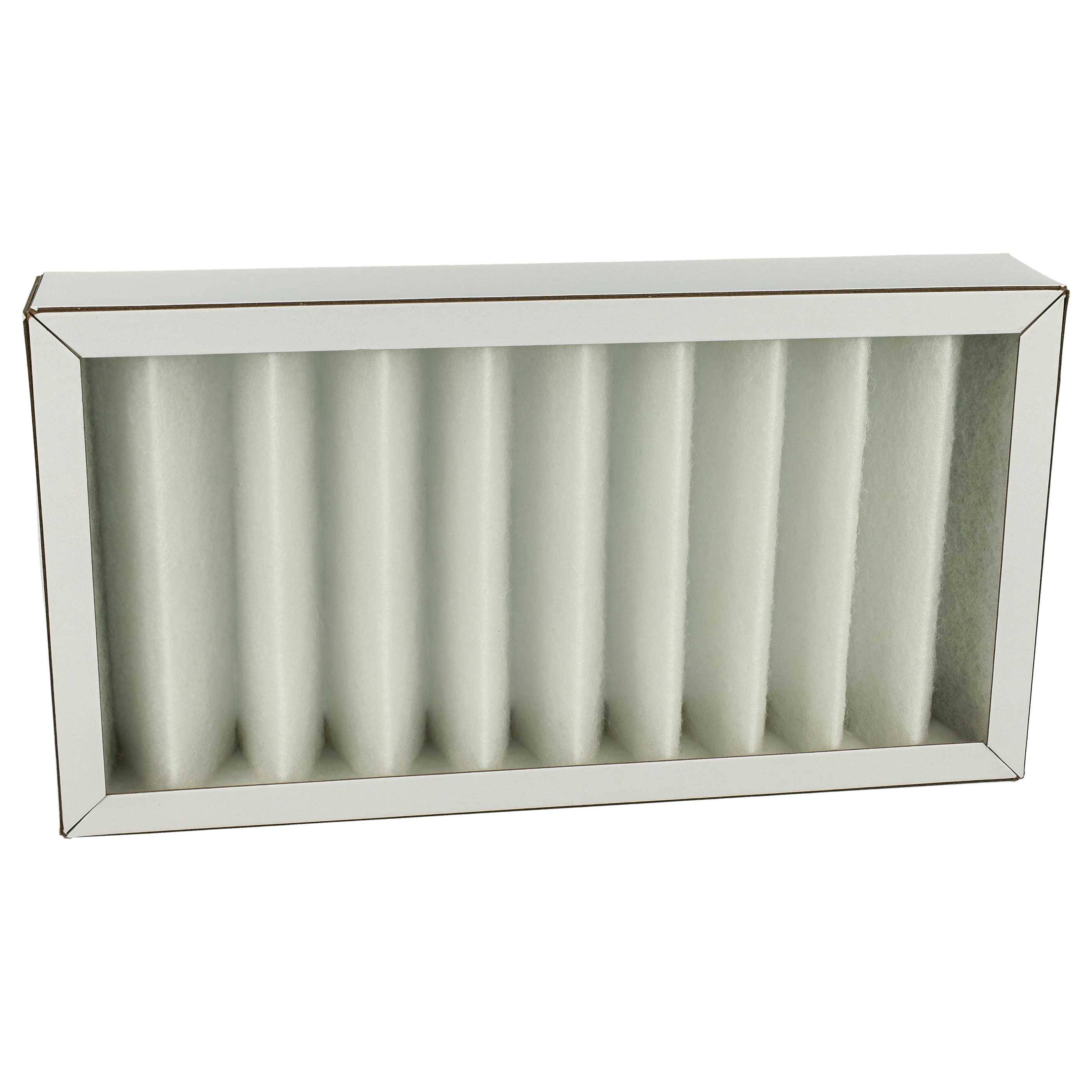 vhbw Luftfilter G4 Ersatz für Pluggit APFG4F7-190 für Lüfter, Badlüfter, Ventilator, Lüftungsgerät - Weiß