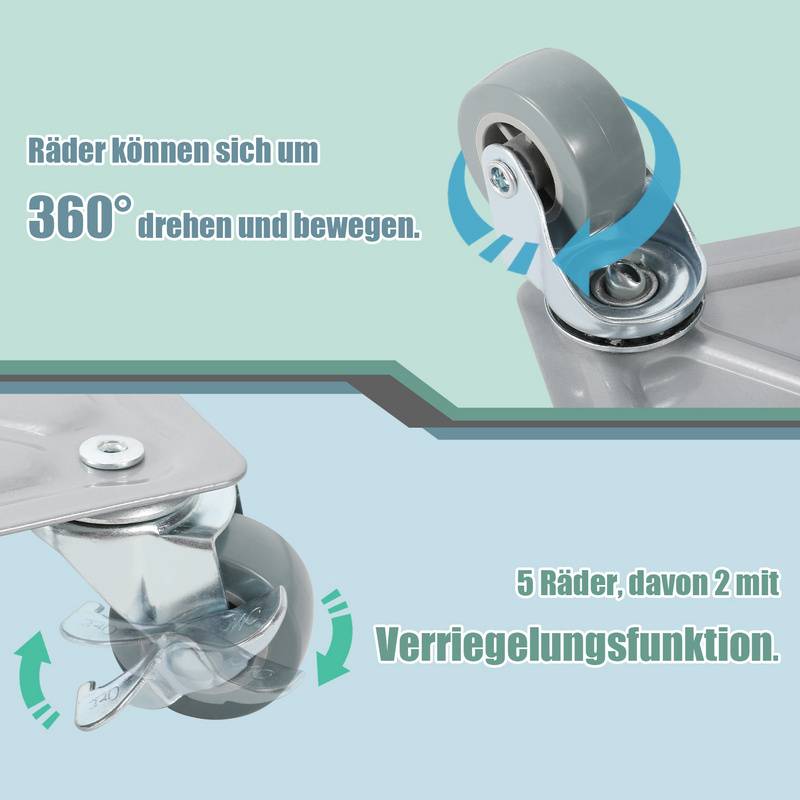 Möbelrolle Möbelheber Möbeltransport Set Möbelrollen Möbelrücker 4 tlg