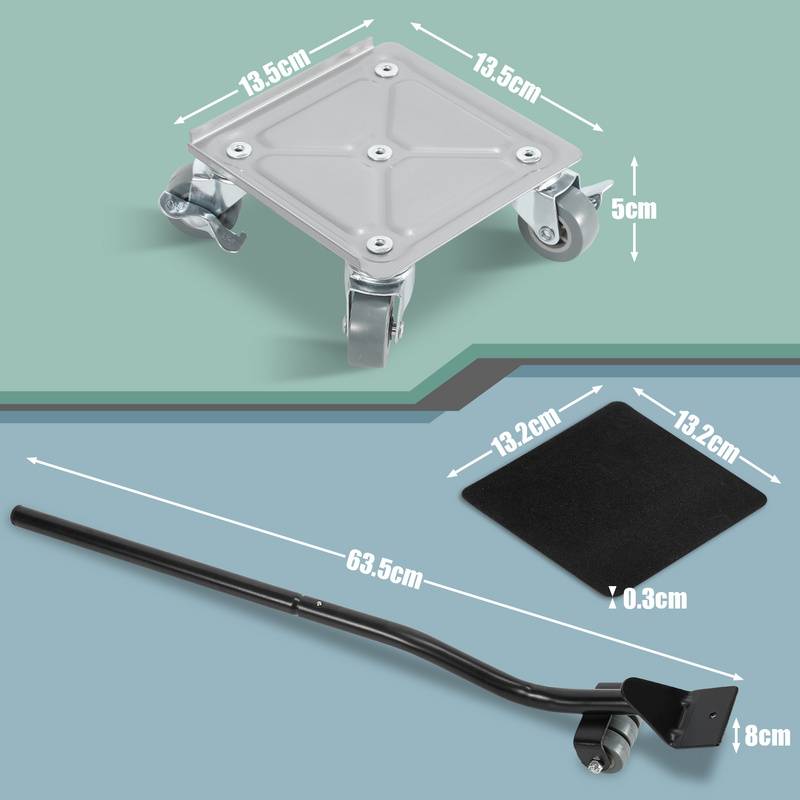 Möbelrolle Möbelheber Möbeltransport Set Möbelrollen Möbelrücker Transportroller 4 tlg