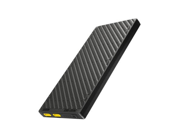 Nitecore Powerbank NB10000 GEN3, kompakte und leichte 10.000mAh Powerbank aus Kohlefaser, mit zwei USB-C-Ports