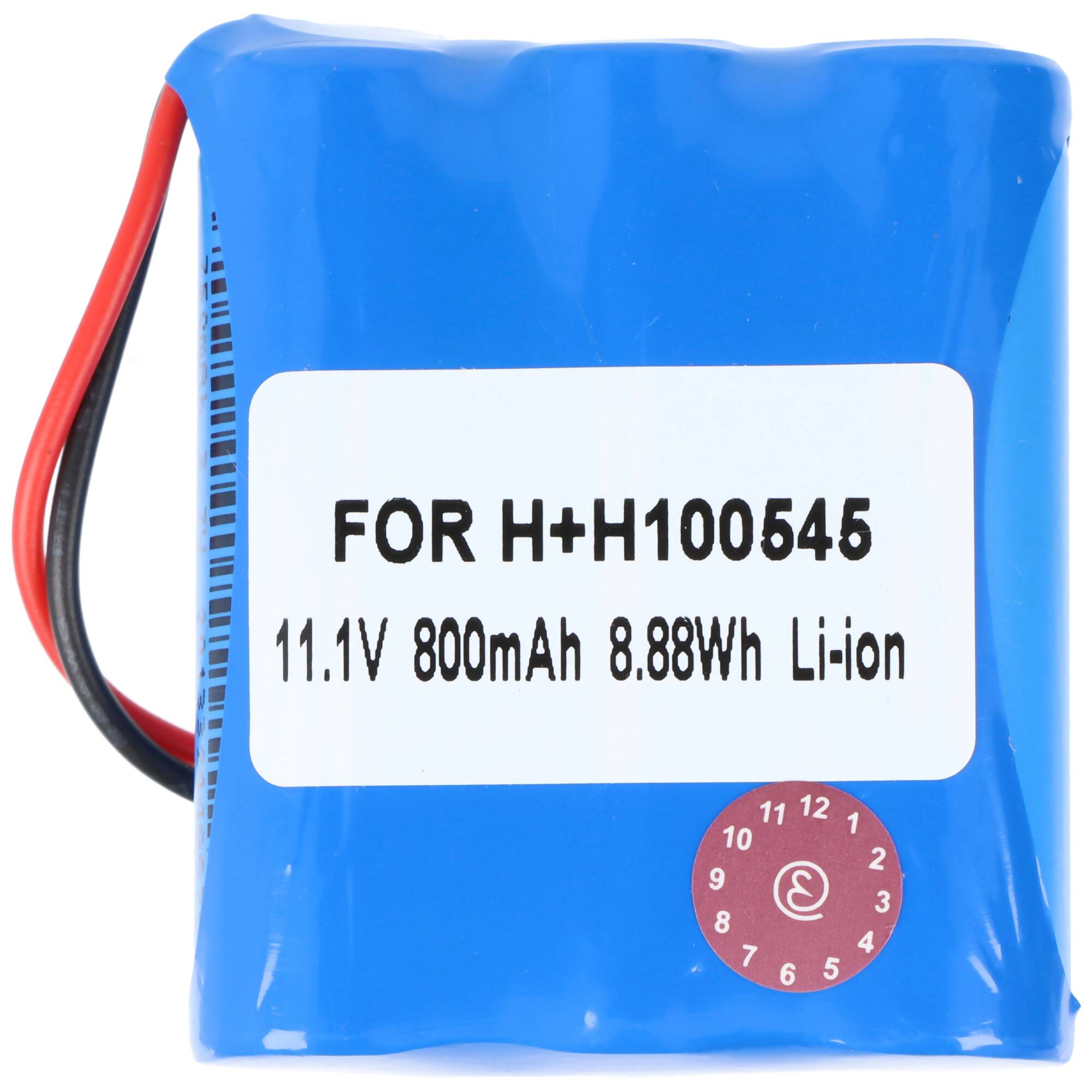 Lithium Ionen Akku passend für Heim & Haus 100545 11,1 Volt 800mAh, mit AMP Anschluss