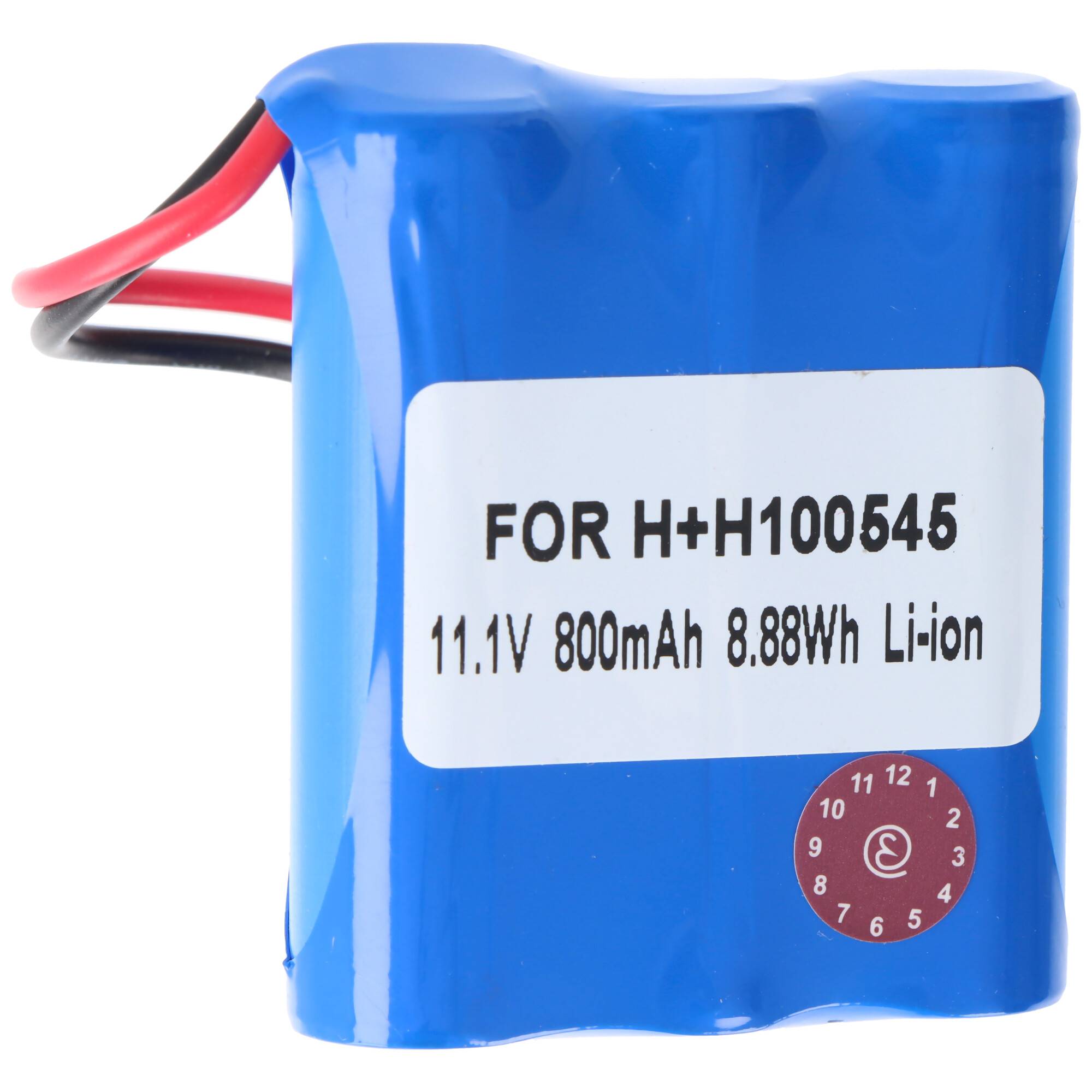 Lithium Ionen Akku passend für Heim & Haus 100545 11,1 Volt 800mAh, mit Molex Anschluss