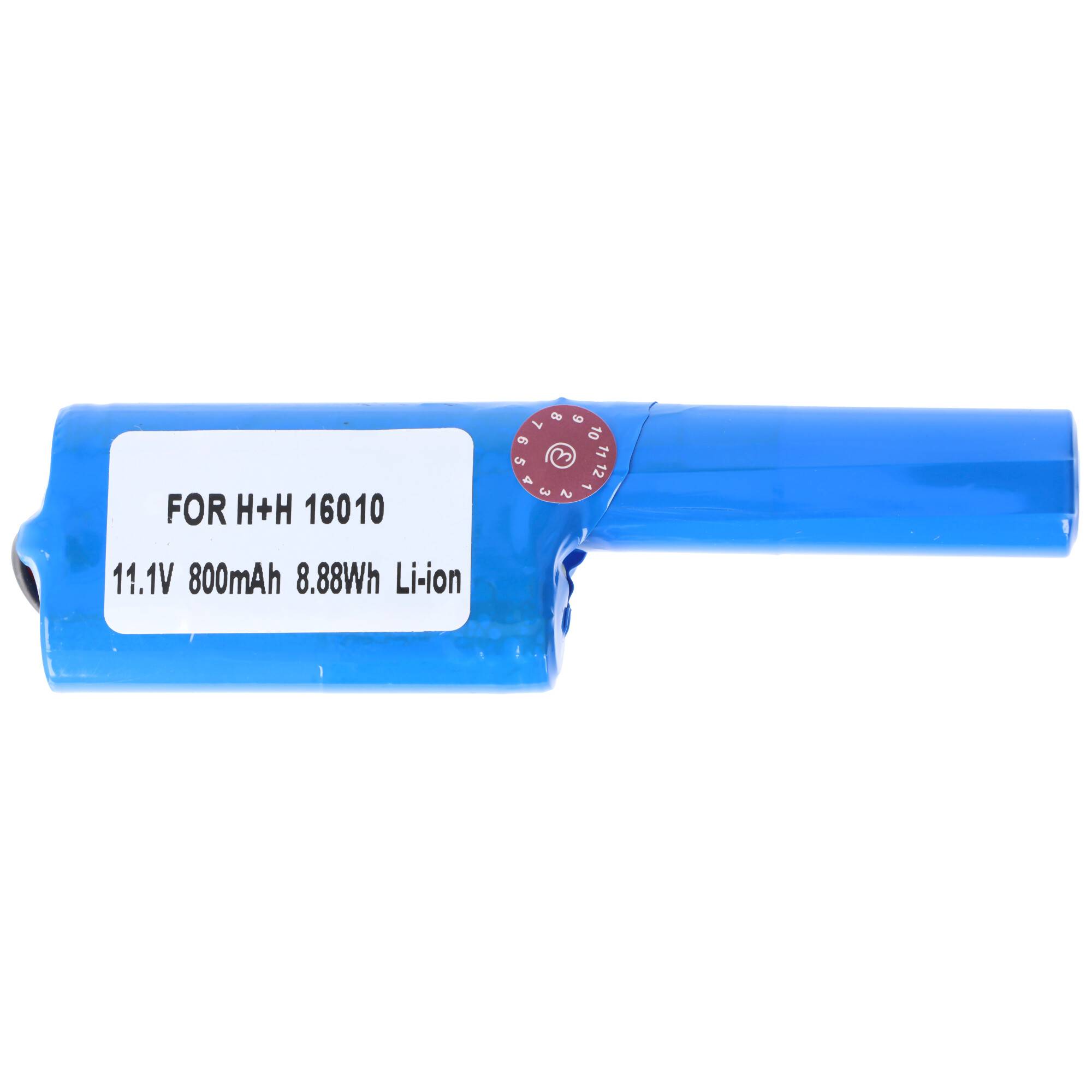 Lithium Ionen Akku passend für Heim & Haus 16010 11,1 Volt 800mAh, mit AMP Anschluss