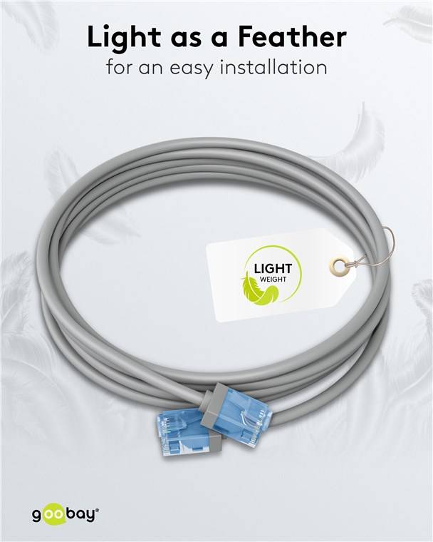 Goobay Patchkabel U/UTP Cat6 74220