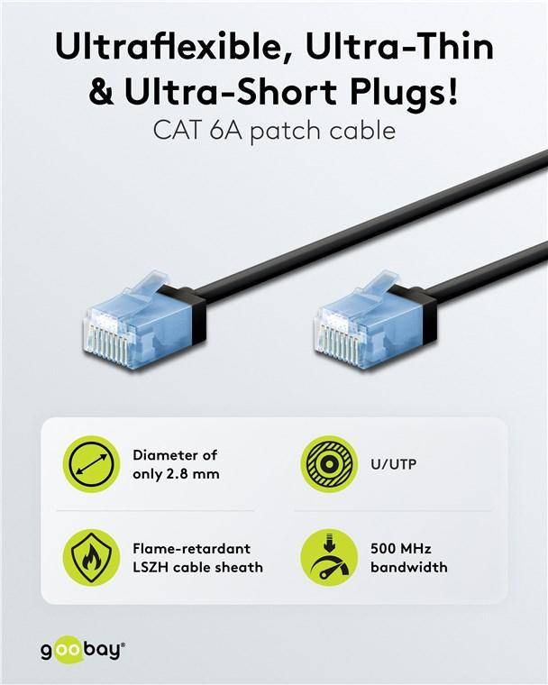 Goobay Patchkabel U/UTP Cat6 74239