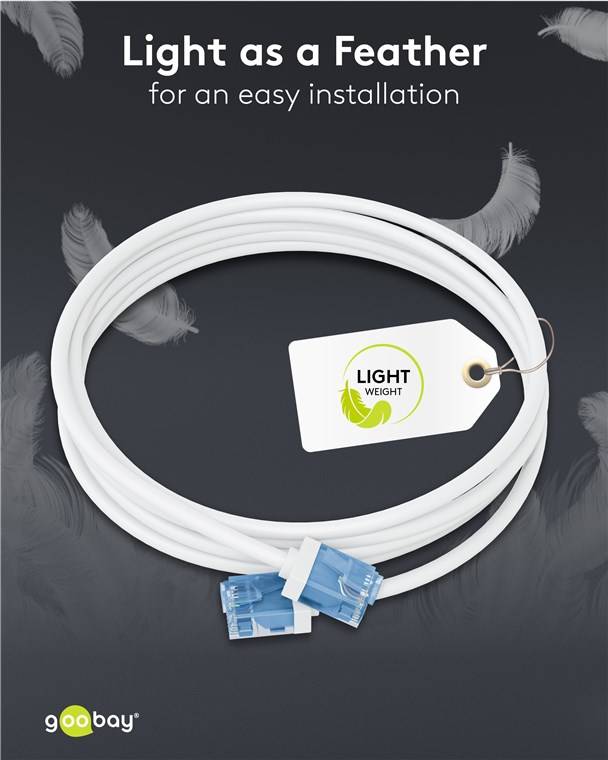 Goobay Patchkabel U/UTP Cat6 74299