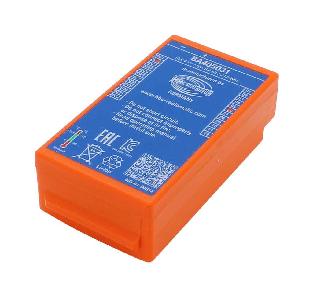 Original-Kranakku LiIon 3,7V 6,4Ah HBC BA405031