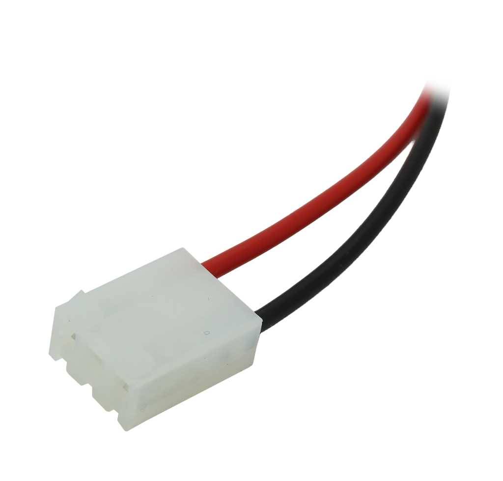 Notleuchtenakku NiMH 6V 1800mAh L1x5 Sub-C mit 200mm Kabel und Stecker passend für Beghelli 415.021.000