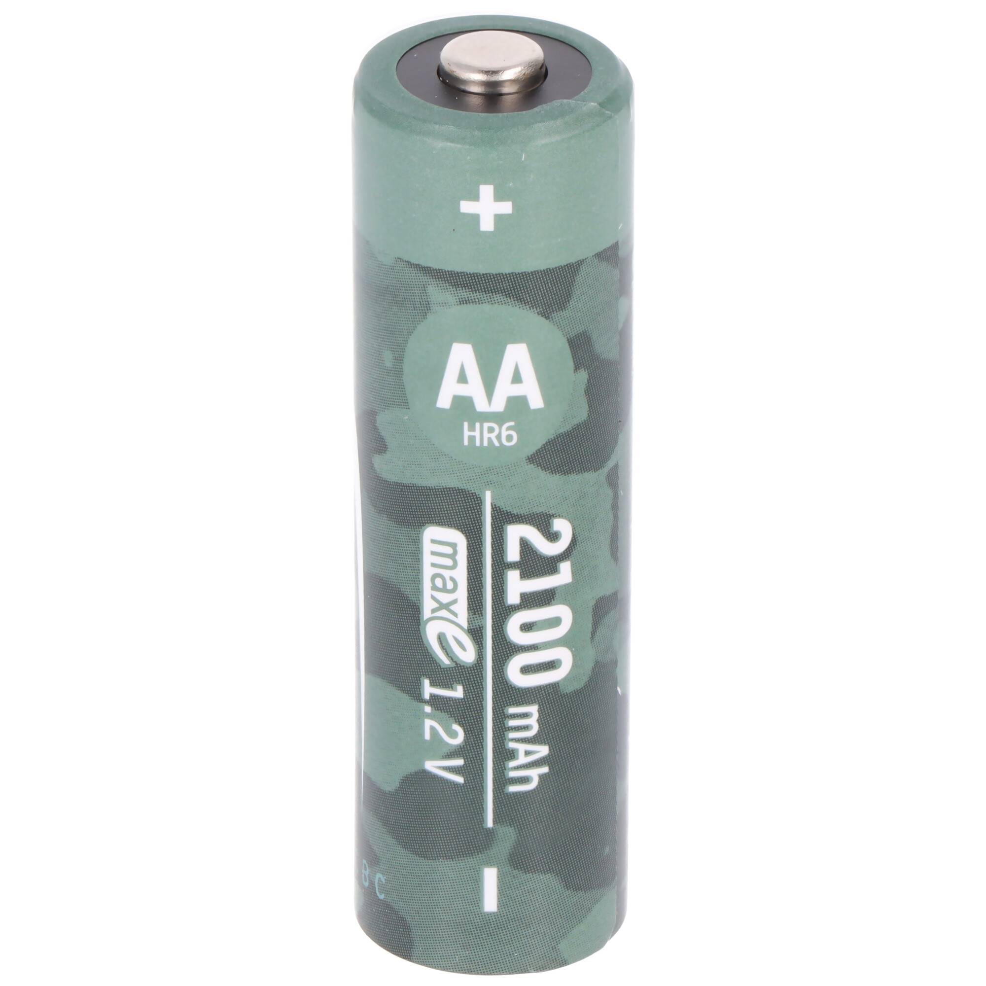 Wildtier, Wildkamera NiMH Akku Mignon AA 2100 mAh maxE 4er Stück